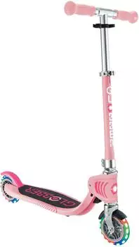 Globber Flow Foldable Junior Lights pastel pink