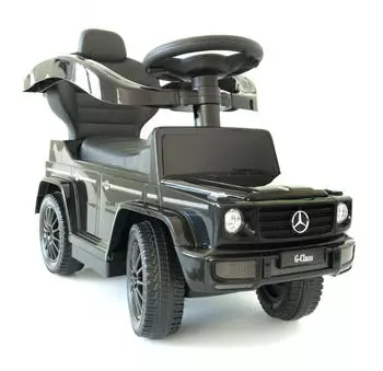 Lemodo Rutschauto mit Schiebstange Mercedes ab 1 Jahr schwarz