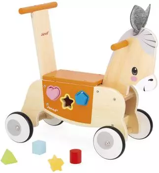 Janod Ride-on Donkey wood (J03325)