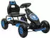 HomCom Go Kart mit Schalensitz Blau/Schwarz