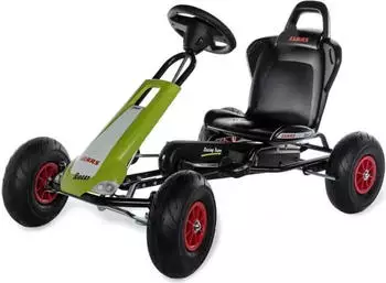 Rolly Toys GoKart Claas Racer schwarz/gr&uuml;n mit Luftbereifung (105038)