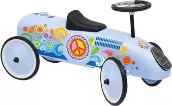 Goki Goki Rutscherfahrzeug blau, 66