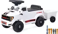 Jamara Rutscherauto "Shelby Ford F-150 Raptor mit Anh&auml;nger" mit Soundeffekten
