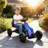 HomCom Kinderfahrzeug mit verstellbarem Sitz blau