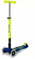 Micro MMD235HO3600001, Micro Maxi Deluxe Foldable Neon LED Kickboard (canary...