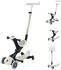 Globber Scooter 3in1 Go-Up active ECO mit Leuchtrollen kokos weiß