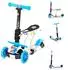 Lorelli Smart 2-in-1 Kinderroller, PU-Räder leuchtend, klappbar, hellblau