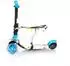 Lorelli Smart 2-in-1 Kinderroller, PU-Räder leuchtend, klappbar, hellblau