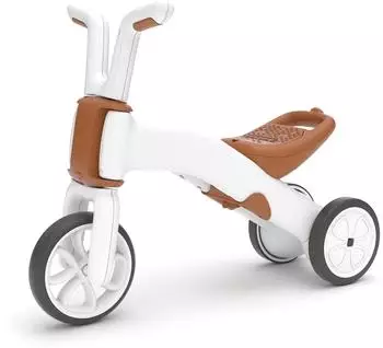 Chillafish Bunzi Matte Edition Rutscher + Balance Bike 2in1 braun