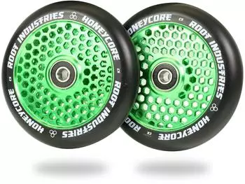 ROOT INDUSTRIES Honeycore Stunt-Scooter Rolle 110mm grün/PU schwarz (2er-Pack)