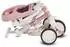 byox Compacto 4-in-1 Dreirad klappbarer Schiebegriff, EVA, rosa
