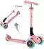 Globber Junior Foldable Lights Kinderscooter 3-rädrig pastellrosa (437-211-2)