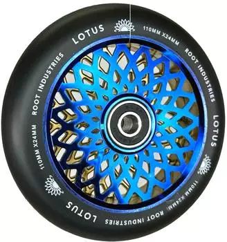 ROOT INDUSTRIES Lotus Stunt-Scooter Rolle 110mm, blau/schwarz