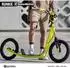 HyperMotion Runkie City Scooter 16 Zoll Luftreifen, gelb
