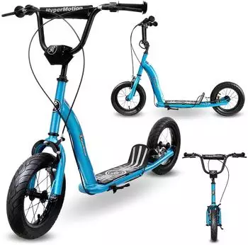 HyperMotion RUBY 12.2 Kinderroller 12 Zoll Luftreifen, h&ouml;henverstellbar, blau