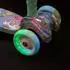 NILS Extreme Kinderscooter HLB15A 3-Rad klappbar höhenverstellbar LED mint (16-51-093)