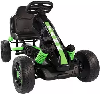 Lemodo Go-Kart Tretfahrzeug gr&uuml;n, Kinder (NA327_G)