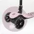 Momi SAN Kinderroller 3 Räder 2-in-1, faltbar, LED-Räder, verstellbarer Lenker