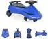 Moni Lamborghini Swing Car Rutschfahrzeug blau, Musikfunktion, Lichter
