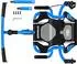 EzyRoller Spinner Dreiradscooter mit Lenkrollen, blau, ab 4 Jahren (EZS1B)