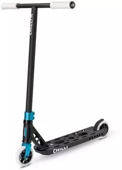 Chilli Ventus M Stunt Scooter 110mm PU-Räder, schwarz/weiß (122-01)
