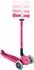 Globber Go-Up Active Lights 3in1 Scooter mit Leuchtrollen, fuchsia pink (744-110)