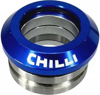 F26 Stunt-Scooter/BMX Integrierter Steuersatz 1-1/8" Standard, blau