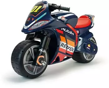 Injusa Winner Kinder-Motorrad Rutschfahrzeug, blau (19471-UNIT)