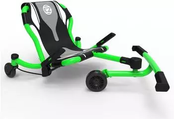 EzyRoller Spinner X Dreiradscooter mit Lenkrollen, gr&uuml;n, ab 4 Jahren (EZS1G)