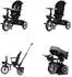 Chipolino Tricycle Urban Dreirad, klappbar, Lenker mit Licht, Sitz drehbar (TRKUB02502AN)