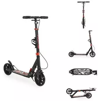 byox Plexus Kinderroller klappbar, schwarz, bis 100kg