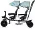 Chipolino Hip Hop Geschwisterdreirad, 2 Kinder, Sitze 360° drehbar, bis 40kg (TRKHH0263MA)