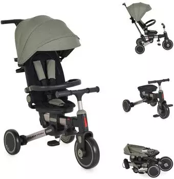 byox Flexton Dreirad 5-in-1 faltbar, gr&uuml;n (112883)