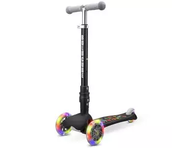 Volare Teeny FOLD Dreirad-Scooter, schwarz