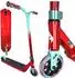 F26 Jumpstart M Stunt-Scooter transparent rot/türkis H=81cm