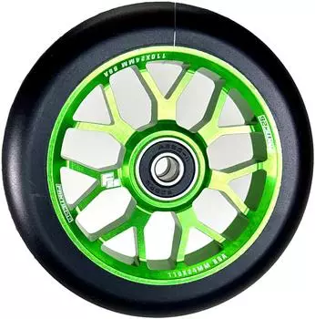 Fantic26 Spy7 Stunt-Scooter Rolle 110mm gr&uuml;n (ABEC-11)