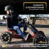 Miweba Go Kart Abarth FS595 lizenziert schwarz
