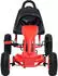 vidaXL Pedal Go-Kart mit Luftreifen rot