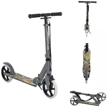 byox Flurry Kinderroller klappbar, h&ouml;henverstellbar, grau (112565)