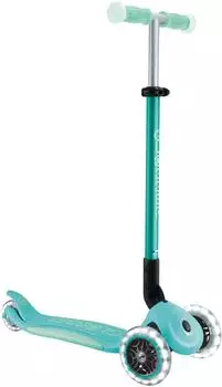 Globber Elite Glow Lights Tretroller, mint (Elite Glow Lights)