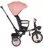 byox Jasper Dreirad EVA-Reifen, klappbar, Sitz drehbar, rosa (Jasper)