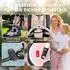 AIYAPLAY Dreirad 6in1 mit Schubstange, drehbarem Sitz, faltbar, rosa, 1-5 Jahre (370-406V00PK)