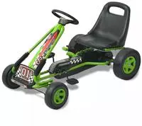 vidaXL Pedal Go-Kart mit verstellbarem Sitz Gr&uuml;n