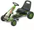vidaXL Pedal Go-Kart mit verstellbarem Sitz grün