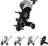 Chipolino Max Sport Dreirad 2-in-1, umkehrbarer Sitz, Sonnendach