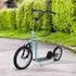 HomCom Kinderroller mit Luftreifen 16/12 Zoll, blau (371-014BU)