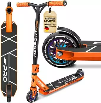 Re-Sport Revo Pro Stunt Scooter 110mm PU-Räder, Y-Bar, ABEC 9 (Revo Pro)