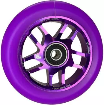 Fantic26 Base Stunt-Scooter Rolle 100mm ABEC11, lila