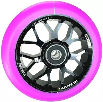 Fantic26 Spy7 Stunt-Scooter Rolle 110mm ABEC-11, schwarz/PU lila