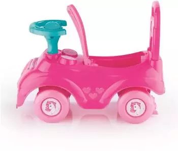 Dolu Rutscherauto Einhorn, pink (2522)